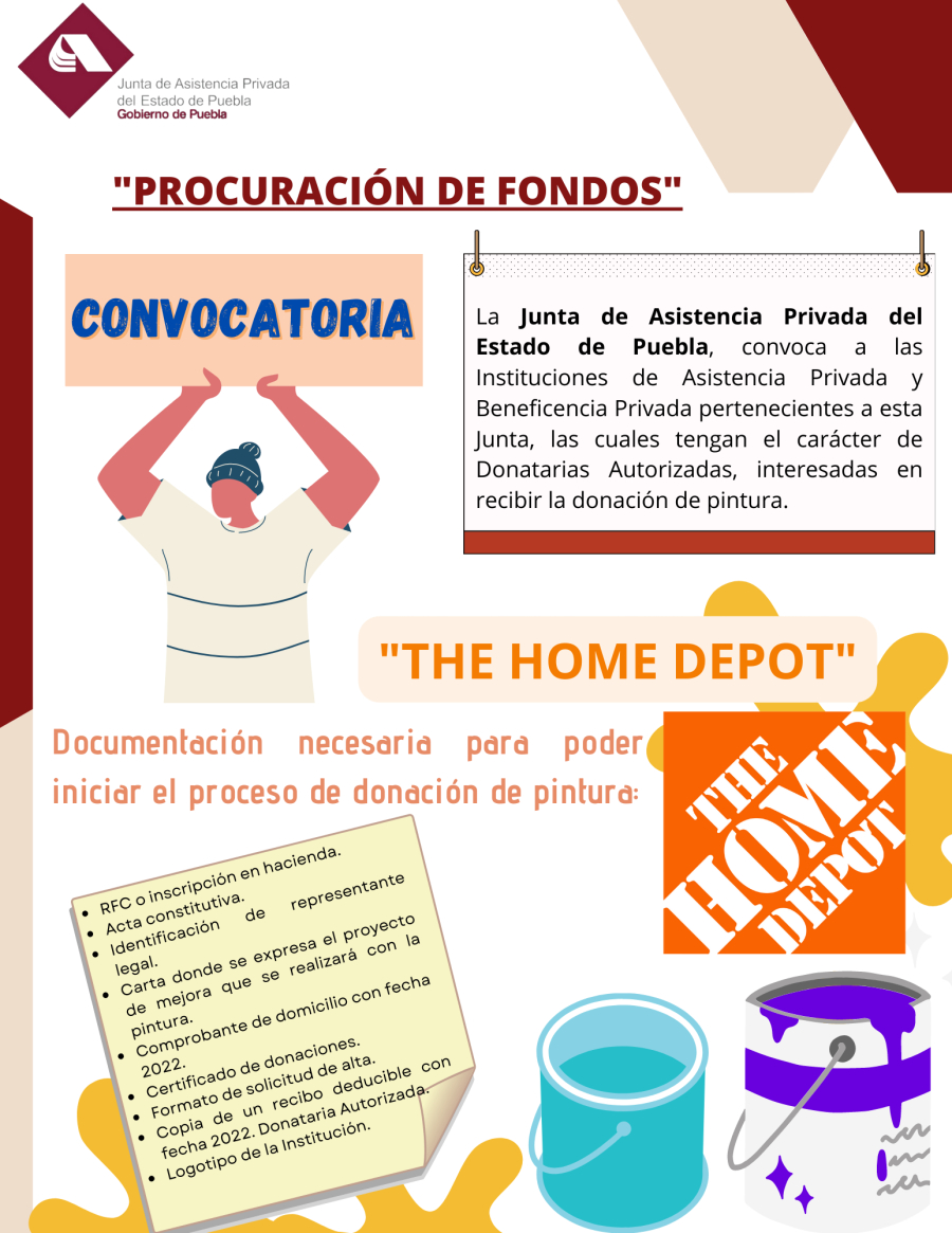 Procuración de fondos - The Home Depot