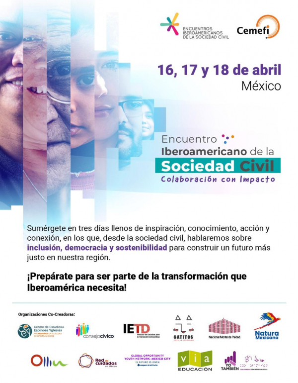 ENCUENTRO IBEROAMERICANO DE LA SOCIEDAD CIVIL, COLABORACIÓN CON IMPACTO.